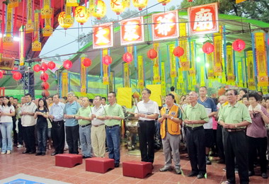 集集大眾爺廟一連三天辦超渡蘭盆法會(圖)