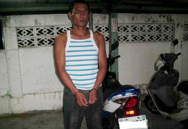 中興派出所員警執行勤務查獲竊盜通緝犯(圖)