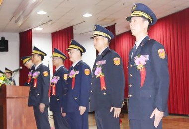 雲林縣警局新任分局長聯合交接(圖)