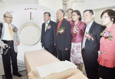 東元醫院提升醫療購最新電腦斷層掃描儀(圖)