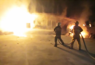 竹山民宅火警幸無人傷亡(圖)