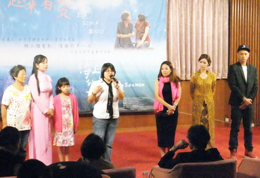 高市首拍移工微電影邀名模姚采穎站台(圖)