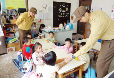 草嶺所助偏遠山區學生課輔與交安獲好評(圖)