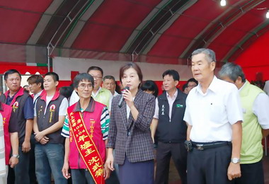 六房天上聖母斗南股紅壇上樑典禮(圖)