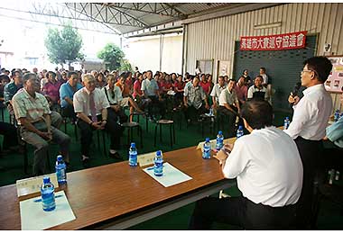 高雄市縣合併大寮檢討座談會(圖)