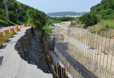 中市水利局積極搶修受災處(圖)