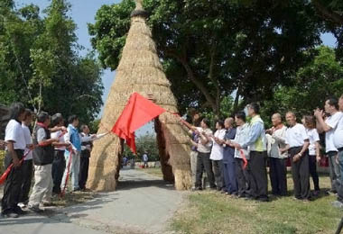 稻香草藝三結心農村體驗鄉土情(圖)