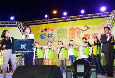 雲林樂齡歌唱賽人文公園幸福傳唱(圖)