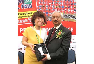 高市赴馬來西亞參加國際旅展(圖)