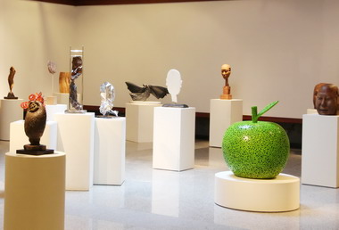 全國各地雕塑家秀創意展(圖)