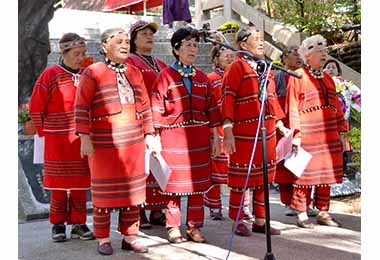 紀念霧社抗日事件83週年(圖)