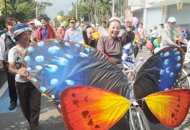 嘉縣大埔瘋單車熱鬧登場(圖)