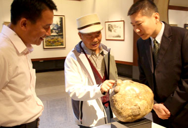 中市青溪文藝學會第十四屆聯展(圖)