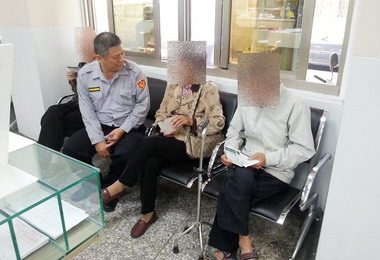 老夫婦提領鉅款險遭詐警力阻(圖)