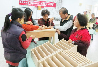 園藝暨木工人員培訓班成果展集集登場(圖)