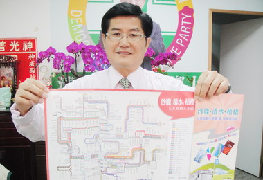 中市公車路線圖出爐才能便民(圖)