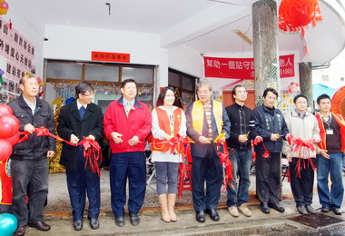 外埔天使站歡喜設站展開服務(圖)