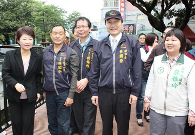 北屯區大連路及旅順路兩座人行橋完工啟用(圖)