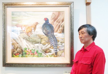 玉管處辦福爾摩沙頌透明水彩展(圖)