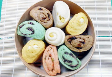 五彩家常米榖粉餐點美味又健康(圖)