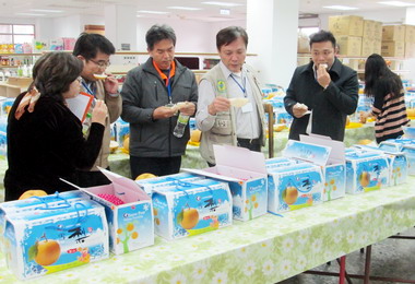 中市優質雪梨果品評鑑周永藩獲第一名(圖)