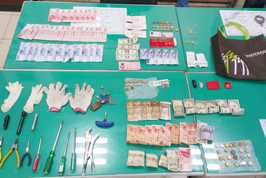 竊嫌行竊失風當場被逮(圖)