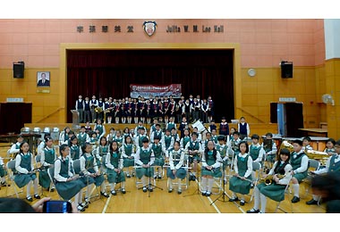 高雄前金國小管樂團跨年演出(圖)