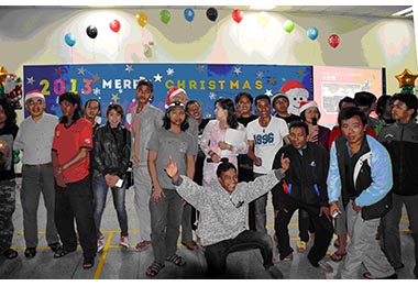 聖誕節海洋局關懷外籍船員(圖)