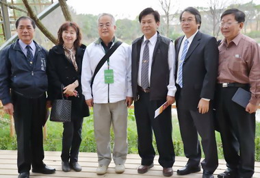 台南雲林同鄉會參觀農博公園 吹響參訪號角(圖)