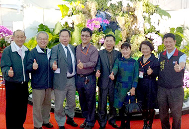 全國蘭花暨花藝設計博覽會揭幕(圖)
