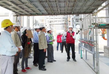 啟動三年減災列車鍾孔炤率隊春安檢查(圖)