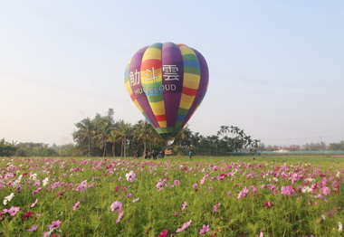 美濃首次熱氣球首航之旅浪漫登場(圖)