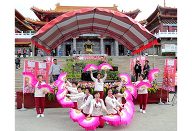 南投花卉嘉年華文武廟豋場(圖)