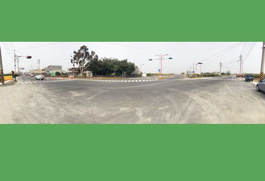 嘉縣道163線過路仔至竿仔寮拓寬通車(圖)