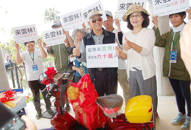 農博遊客突破60萬人次贈環保機車(圖)