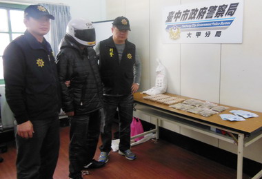 大甲警方逮獲肉乾大盜(圖)