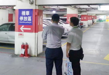 中市警永實施停車場防範犯罪安全評估檢測(圖)
