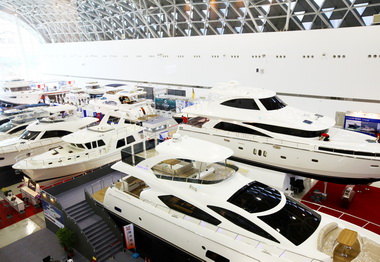 台灣國際遊艇展開展首日湧入上萬人次(圖)