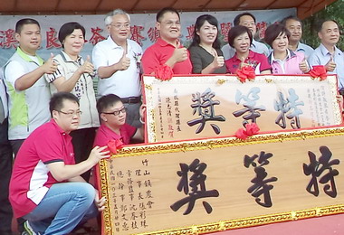 杉林溪春茶競賽頒獎熱鬧登場(圖)