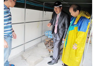 集集公所將修復古石碑(圖)