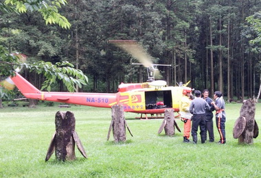 國姓消防分隊疲於奔命尋找受困的山老鼠(圖)