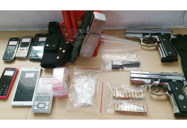 斗南分局拂曉出擊 掃蕩槍械毒品案(圖)