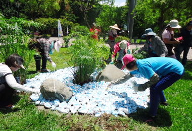 職訓學員秀成果免費義剪回饋社區(圖)