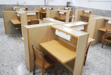大里圖書館大新分館地下自習室恢復使用(圖)