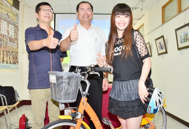 彰縣公共自行車租借騎乘人數破10萬(圖)