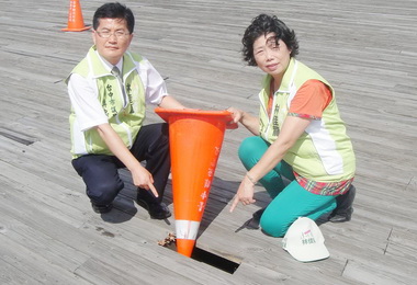 議員批美人魚碼頭變三角錐碼頭(圖)