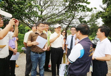 地方全力支持胡志強對清水的區內建設(圖)