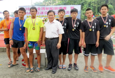 全國划船錦標賽日月潭登場(圖)