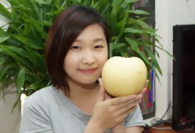 新埔如意梨甜脆飽滿口感一流(圖)