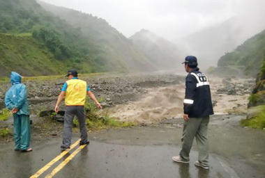 信義警分局執行防救災工作(圖)